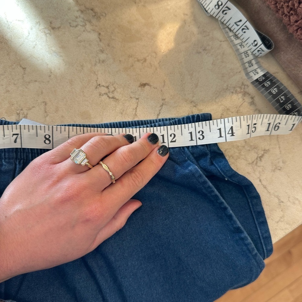 Alfred Dunner Blue Pull-on Pants - Picture 4 of 5